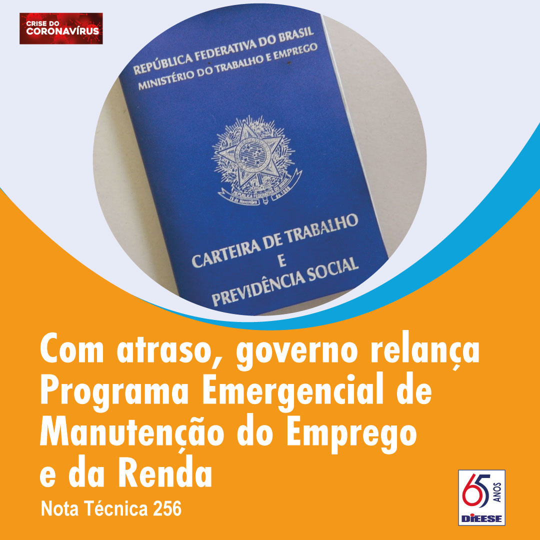 DIEESE - Programa Emergencial de Manutenção do Emprego e da Renda ...